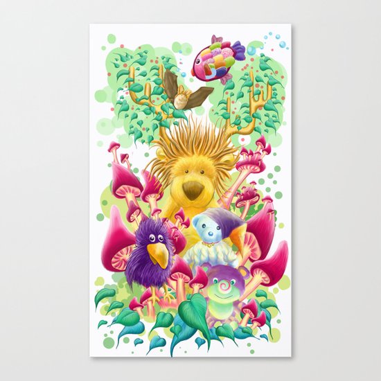 The guardian of nature Canvas Print