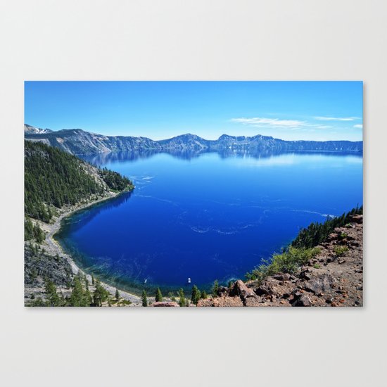 Deep Blue Canvas Print