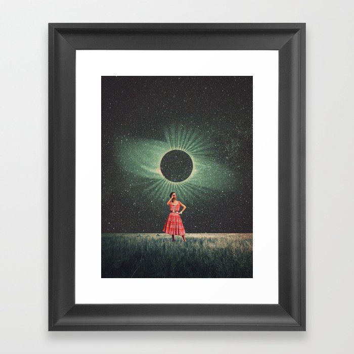 Total Eclipse of You Framed Art Print