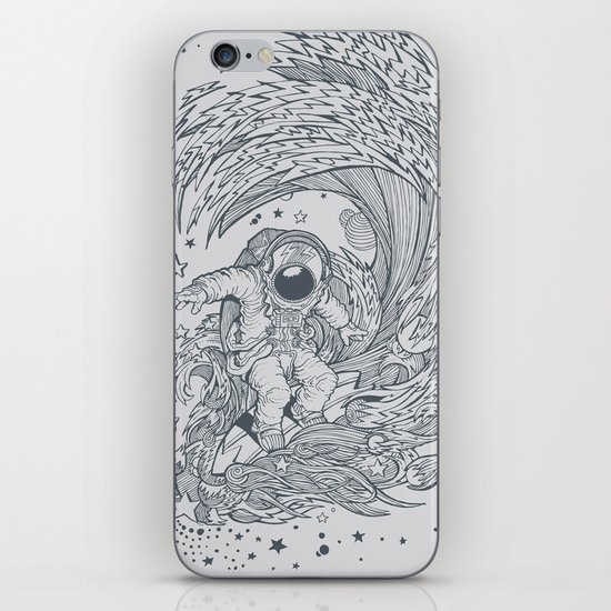 I only surf on Comets iPhone & iPod Skin