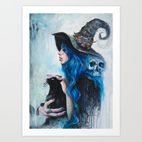 Blue Valentine Art Print