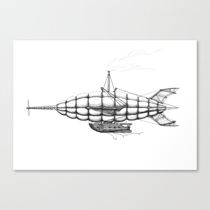 Airship 2 Canvas Print