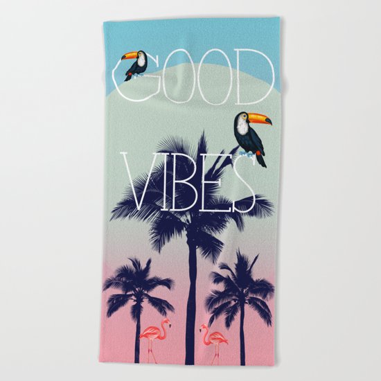 GOOD VIBe Beach Towel