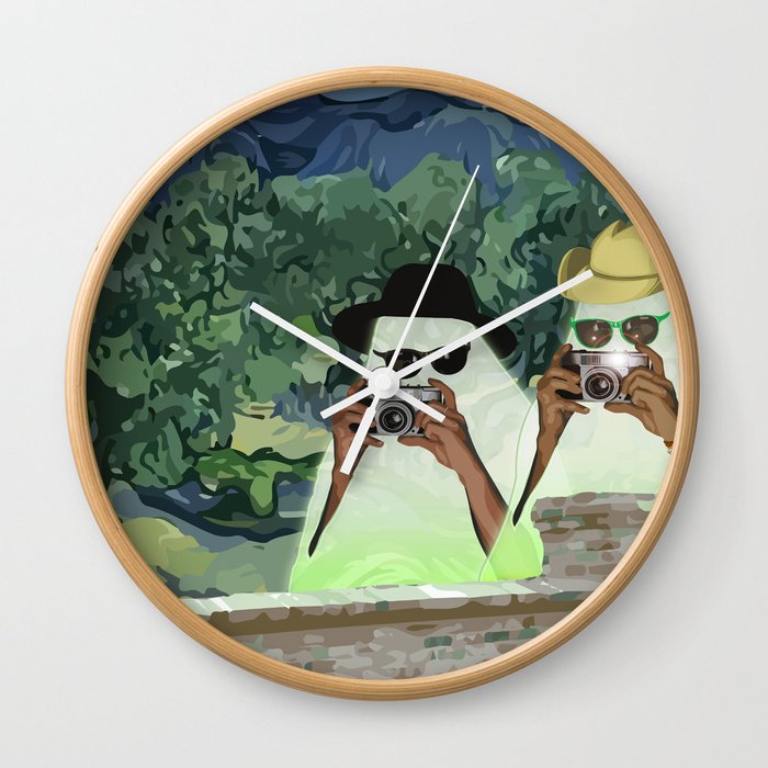 Van Goghsts Wall Clock