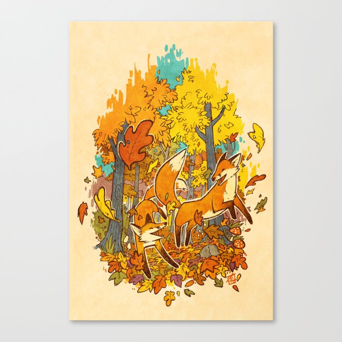 Autumn Eternal Canvas Print