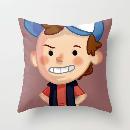 DIPPER! Throw Pillow