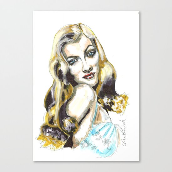 Veronica Lake Canvas Print