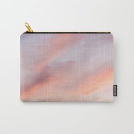 tie dye Carry-All Pouch | Summer, Nature, Pinkskies, Fall, Millennialpink, Cottoncandy, Cloudy, Color, Clouds, Sky 