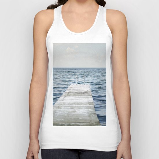 Out into the Lake Unisex Tank Top
