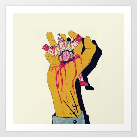 You botched it! You botched it! Art Print