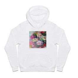 Summer flowers peonies Hoody