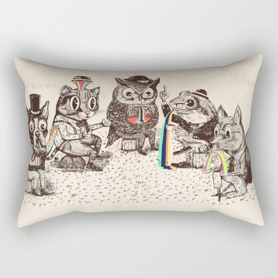 Strange Animals Rectangular Pillow