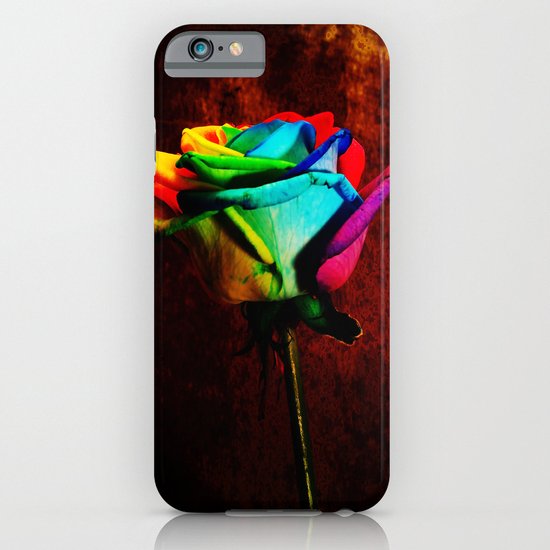 Rainbow rose 2 iPhone & iPod Case