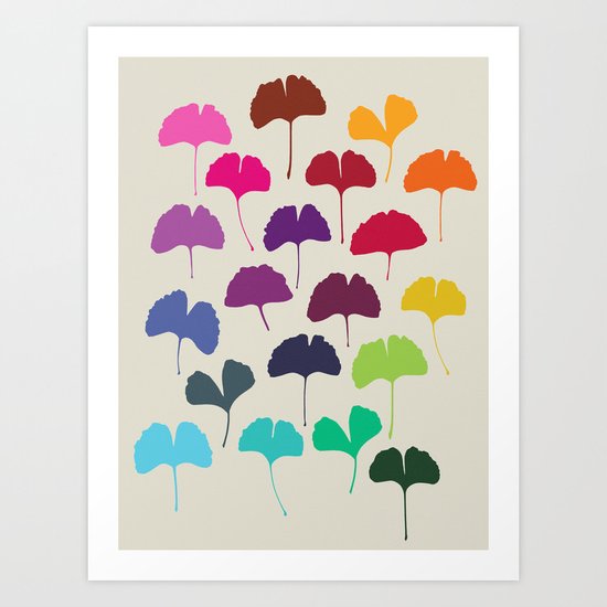 ginkgo 1 Art Print
