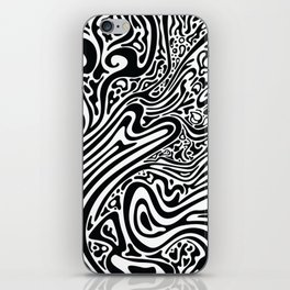 Psychedelic abstract art. Digital Illustration background. iPhone Skin