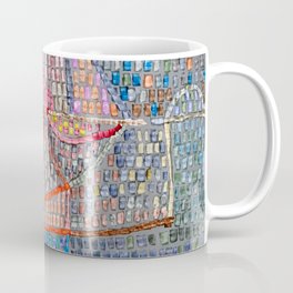 Colorful Mosaic Boy in Fancy Dress Paul Klee Coffee Mug
