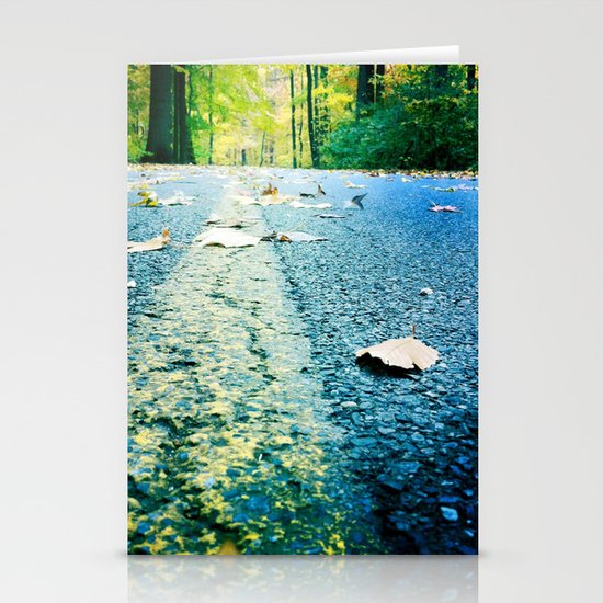back roads Stationery Cards