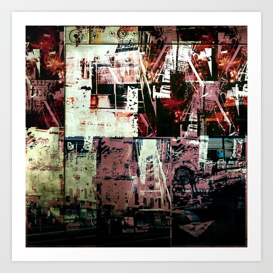 Concrete Jungle 2 Art Print