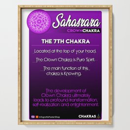 Sahasrara Chakra Serving Tray