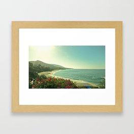 Beach Sunrise Framed Art Print