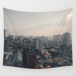 Brazil Photography - Tall Buildings In Rio De Janeiro Wall Tapestry