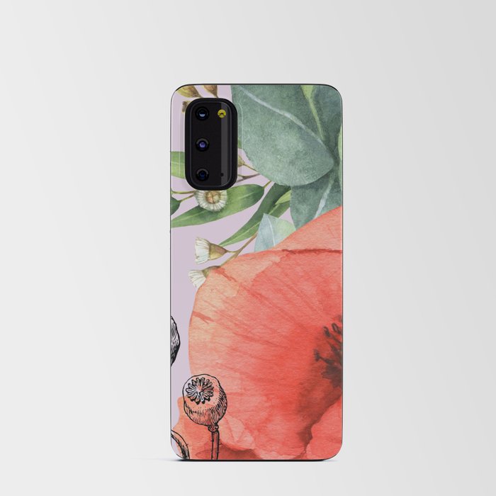 Poppies  Android Card Case