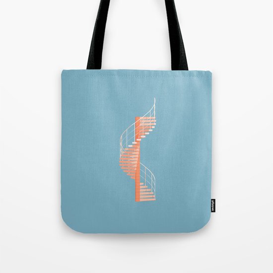 Helix Stair Tote Bag