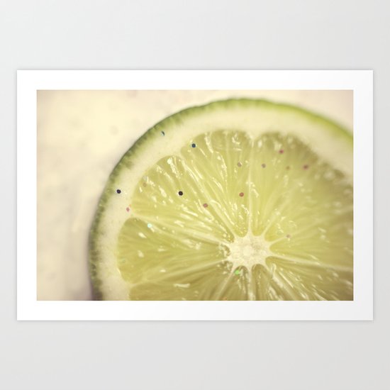 Sour Sparkles Art Print