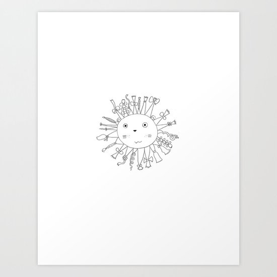 Rawr-Alicious Art Print