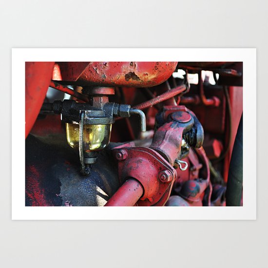 Fuel Sediment Bowl Art Print