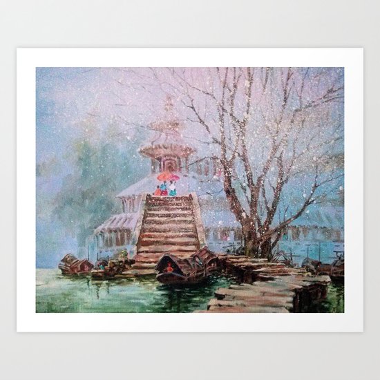 Spring in China Art Print