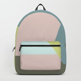 Pastel Diagonals Backpack