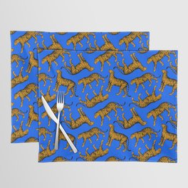Tigers (Cobalt and Marigold) Placemat