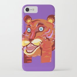 Tiger of Surprise iPhone Case