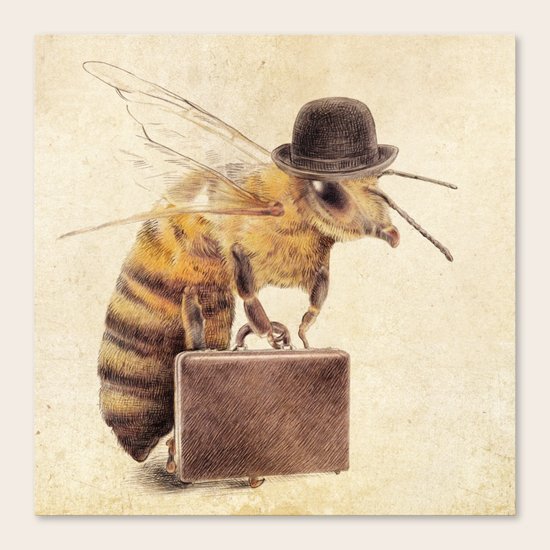 Worker Bee Canvas Print