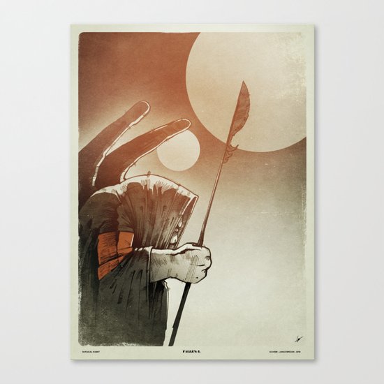 Fallen: I. Canvas Print