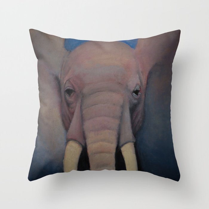 Elephant Throw Pillow