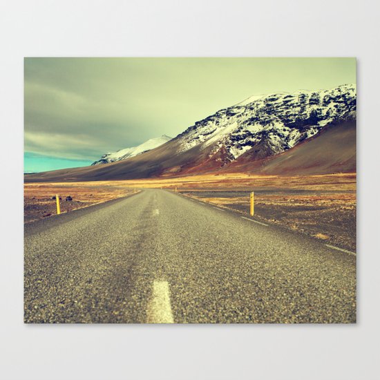 Landscape with Road Canvas Print