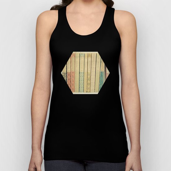 Old Books Unisex Tank Top