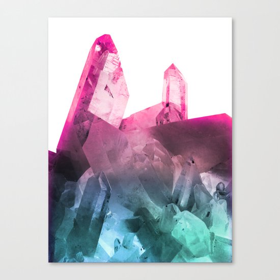 Rainbow Gems Canvas Print