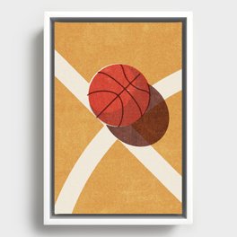 BALLS / Basketball (Indoor) Framed Canvas