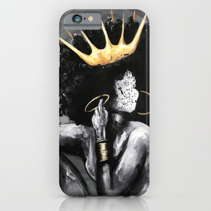 naturally queen vi iphone case