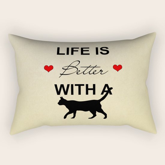 cat Rectangular Pillow