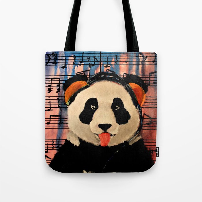 2 A.M. Sunshine Panda Tote Bag