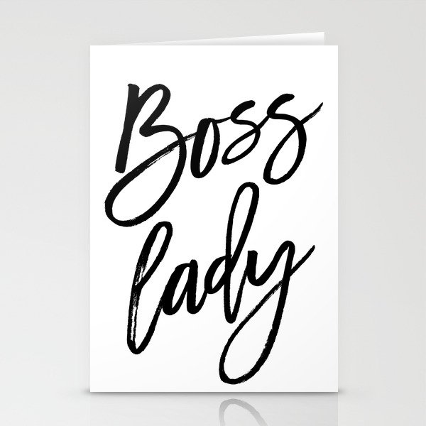 Boss Lady Stationery Cards