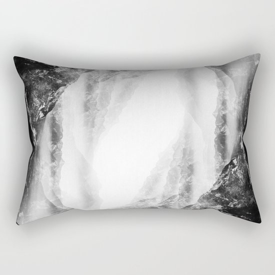 Black Flip Rectangular Pillow