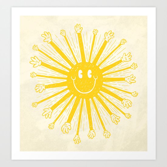 Heat Wave Art Print