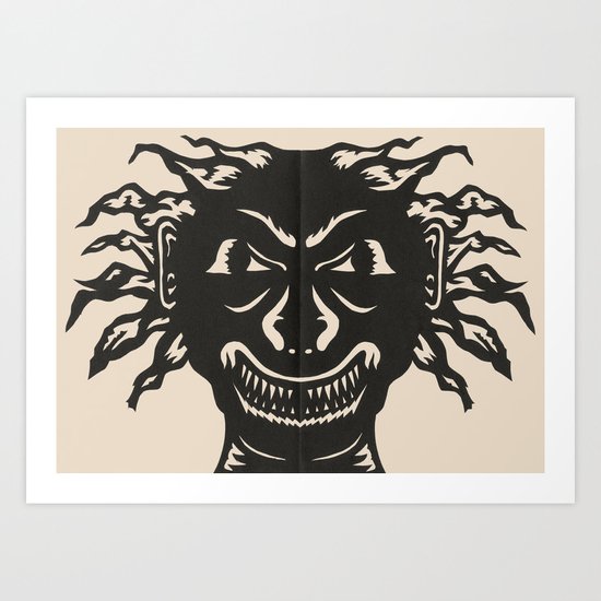 Extremely Sharp Teeth Art Print