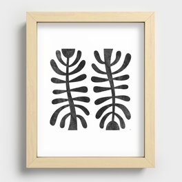 Matisse black and white Recessed Framed Print