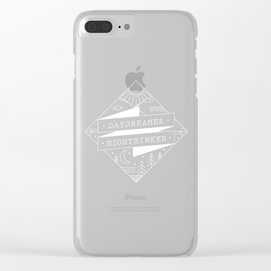 daydreamer nighthinker Clear iPhone Case